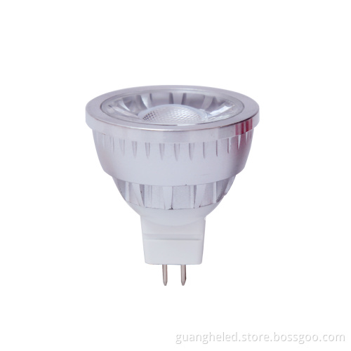 5W MR16 Shiny Silver 80lm/W Ra80 3000k